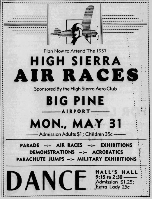 big pine air races